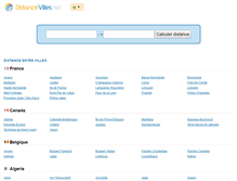 Tablet Screenshot of distancevilles.net